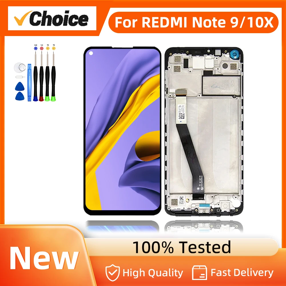 For Xiaomi Redmi Note 9 LCD Original 6.53