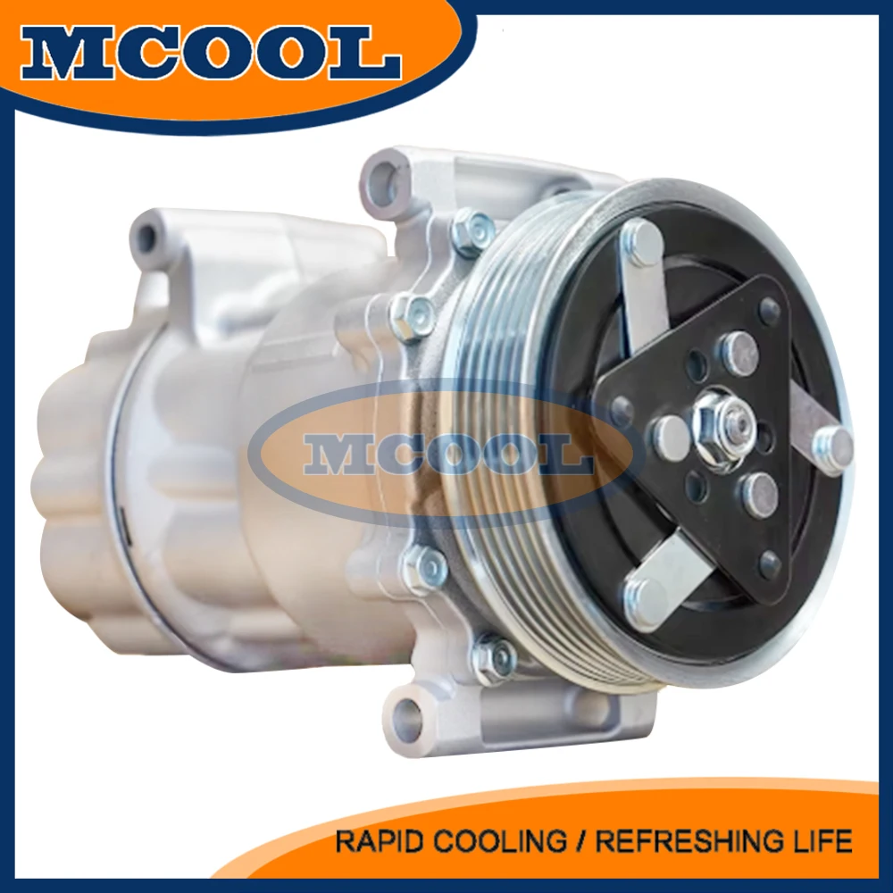 SD6C12 AC Compressor For Peugeot 207 208 307 308 Partner Citroen C3 9670318880 9659875780 9678656080, 9651910980 9671216280