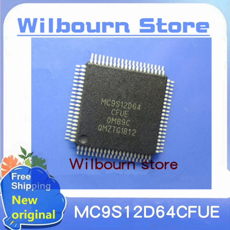 

2 шт. ~ 10 шт./лот MC9S12D64CFUE MC9S12D64 CFUE QFP80 100% новый спотовый запас