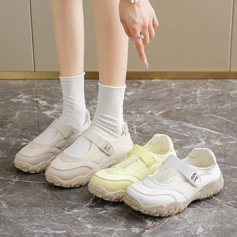 

Women Shoes 2025 New Autumn Trendy Brand Torre Female Thick Sole Increased Casual Flow Reflective Sports Running Trendy Shoes