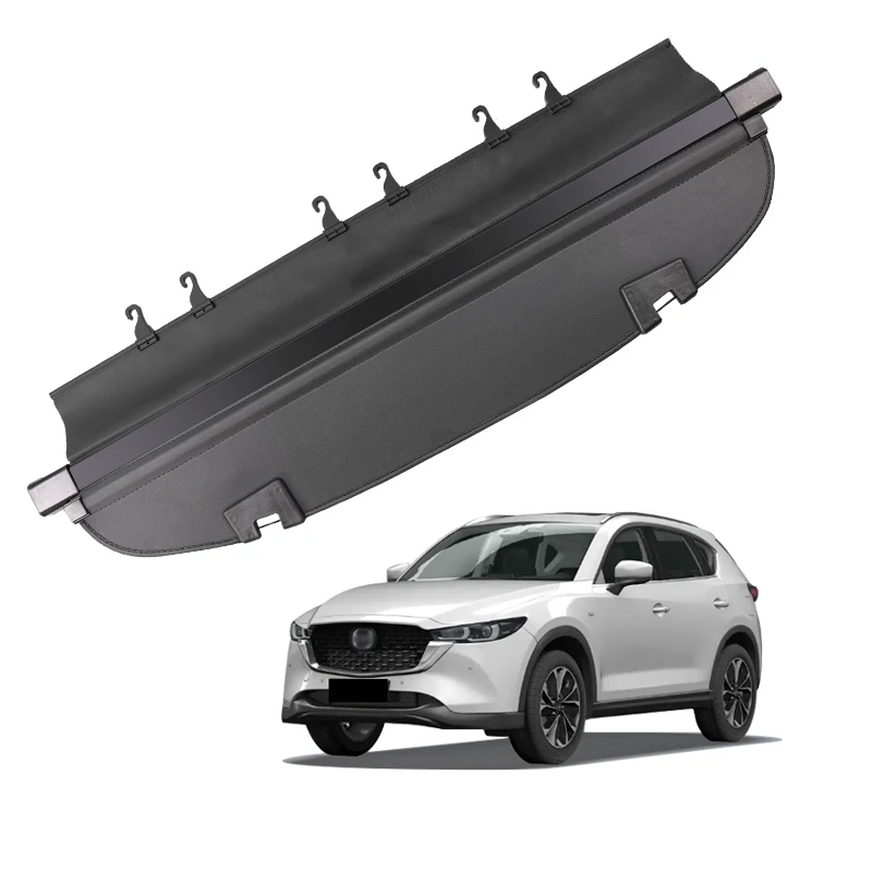 

For 2013-2023 Mazda CX-5 Cargo Cover Trunk Retractable Parcel Rack Waterproof Shield Privacy Cargo Cover Auto accessories