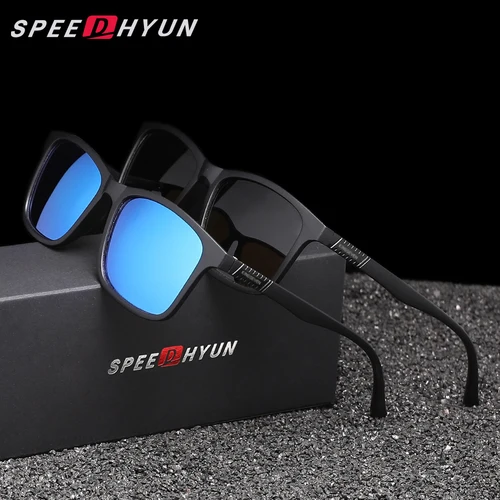 2 uds SPEEDHYUN TR90 gafas de sol polarizadas UV400 TAC gafas de conducción informales para mujer al aire libre verano pesca masculina gafas de moda