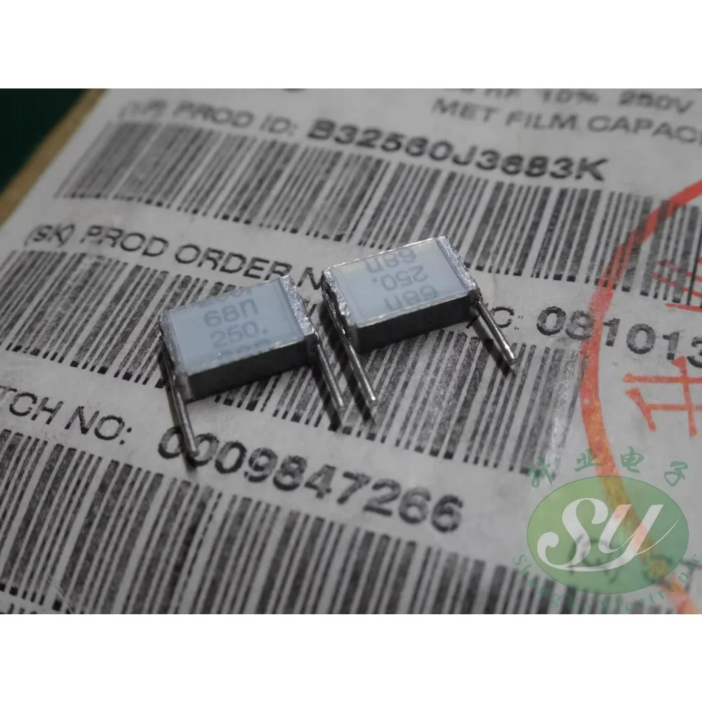 10 ชิ้น EPCOS 0.068 ยูเอฟ/250 โวลต์ 68nf 683 ใหม่ 7.5 มม. ตัวเก็บประจุแบบเค้กเลเยอร์ B32560J3683K