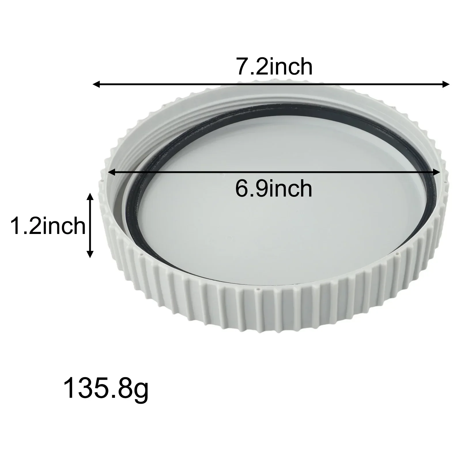 

Со сменными адаптерами, крышка для песочного насоса, аксессуары, запчасти для ремонта, запасные части для Summer Wave, долговечные, практичные.