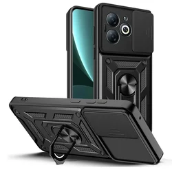 Camera protect case for Infinix NOTE Hot 40i 30 30i Hot 20 Play 12 11S NFC INFINIX Zero 30 5G 2023 Armor Hybrid Ring Back Cover