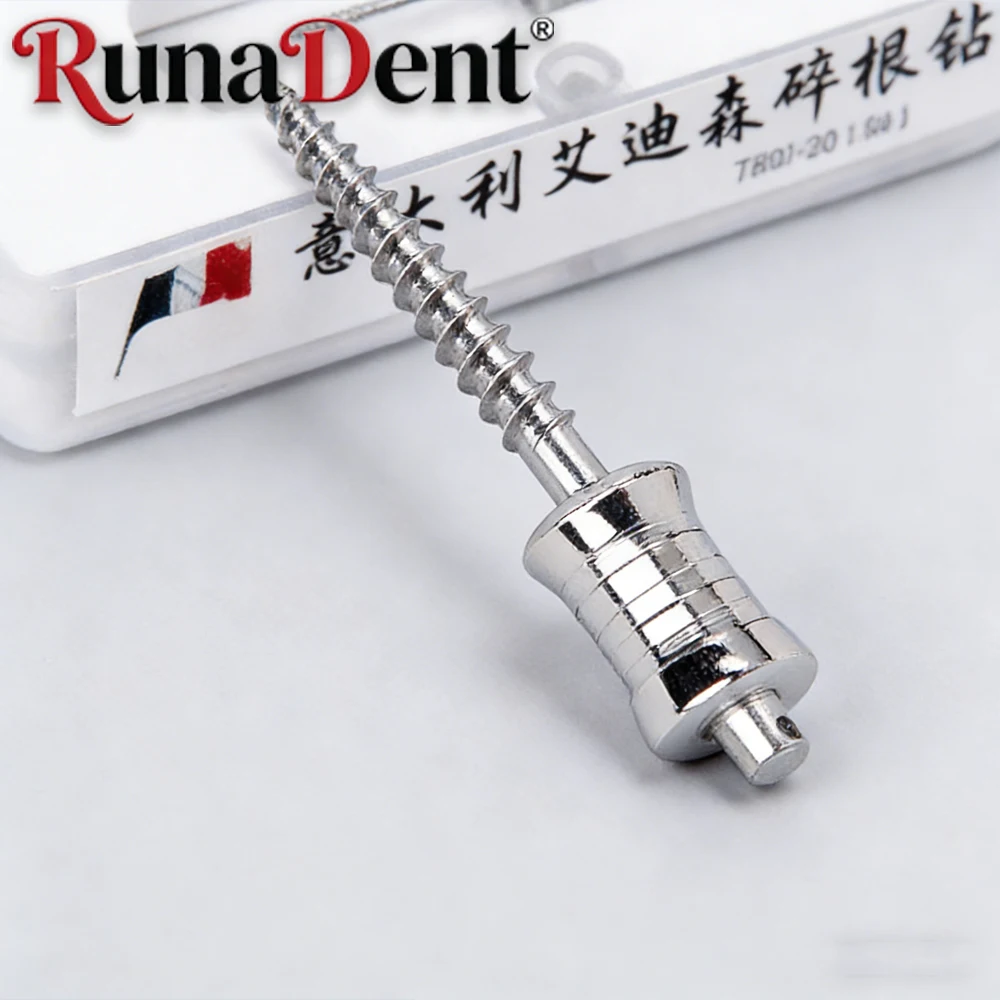 

Stainless Steel Dental Root Extractor and Drill Tool for Broken Tooth Extraction Oral Surgery Dentist Instrument