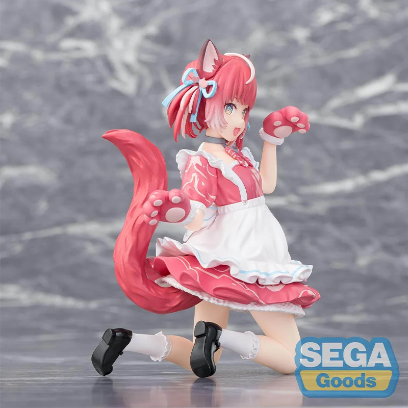 [Original Genuíno] Em Estoque Sega The Animation Akamikarubi Figura Premium Akamikarubi Figura de PVC Modelo Colecionável Brinquedo