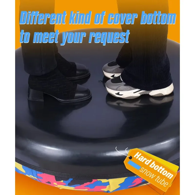 أنبوب ثلج ذو قاع صلب 100 سم، زلاجات رياضية شتوية شديدة التحمل #4