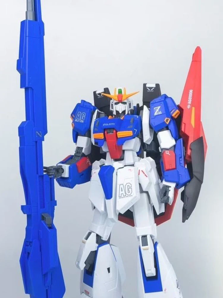 

Top New 1/72 Large Flash Amplification Zeta Warrior Assembly Model Anime Cartoon Action Doll Plastic Model Toy Collection Gifts