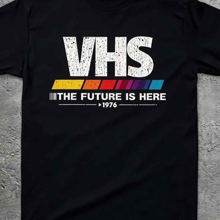 2026 new Streetwear Tshirt Trendy Vintage Distressed Text Color Block Graphic Print Loose Fit Casual Short Sleeve Tee