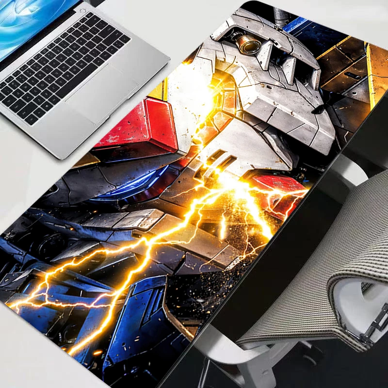 

Mouse Pad HD Print Japan Anime Desk Pad Extended Gaming Keyboard Mats Gamer Anime Mousepad Mechanical Warrior Gundams Table Pad