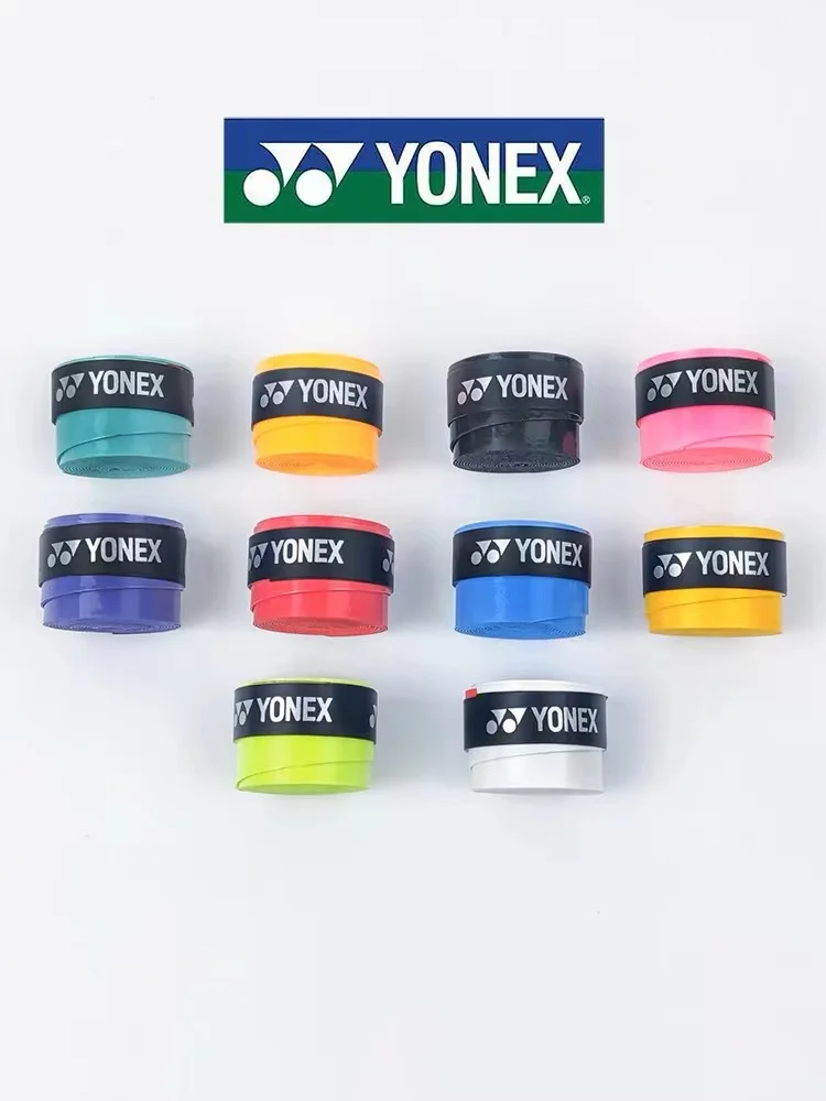 

YONEX Overgrip Badminton Racket Viscose Non-slip Sweat-absorbent Yy Flat Tape Grip Handle Tennis Sports Wrapped Tape