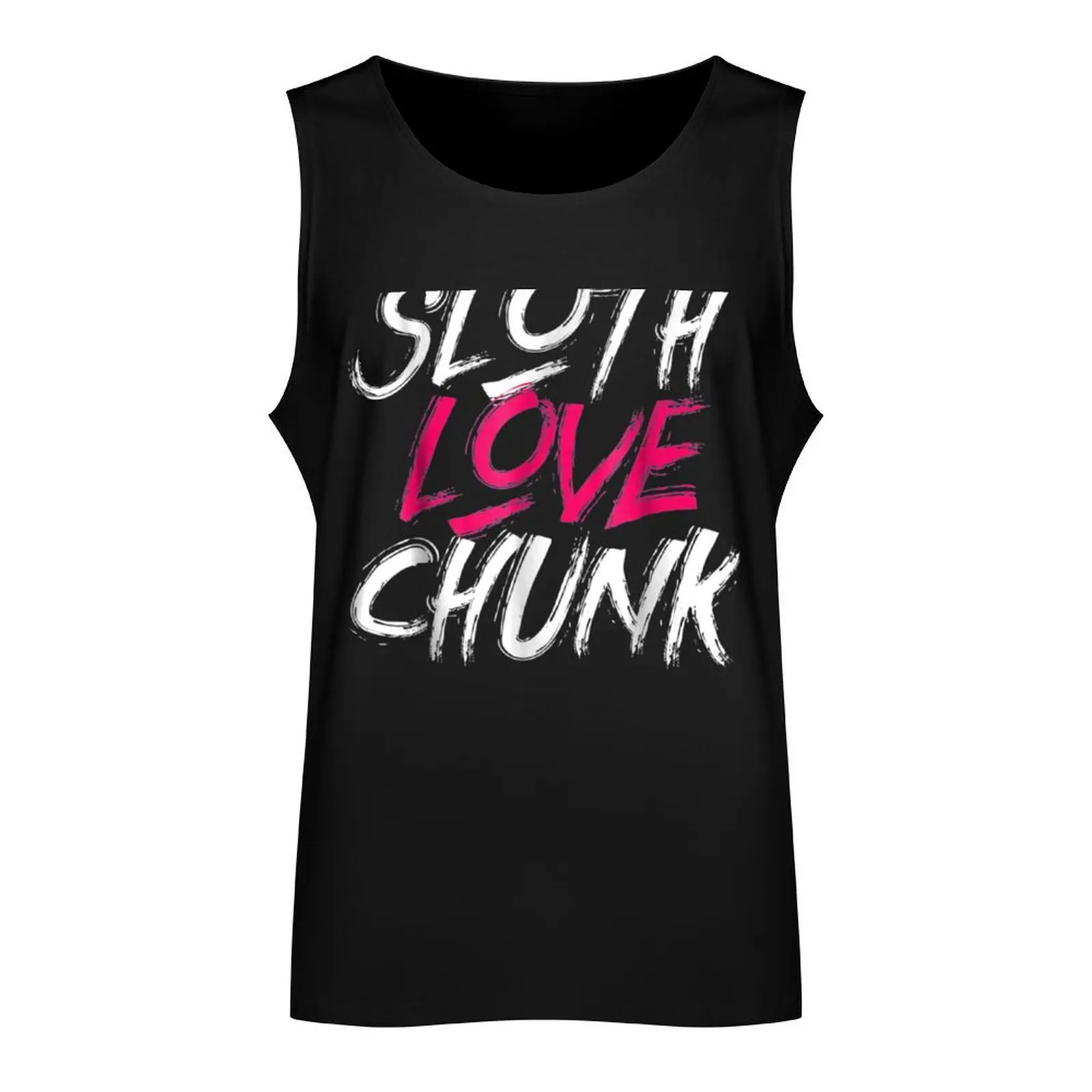 Sloth Love Chunk - Vintage 80S - Movie Gift Tank Top Man sleeveless shirt anime men gym clothing