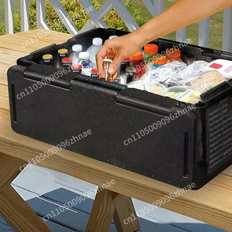 40L outdoor camping folding EPP incubator commercial stall food grade foam box car home refrigerator