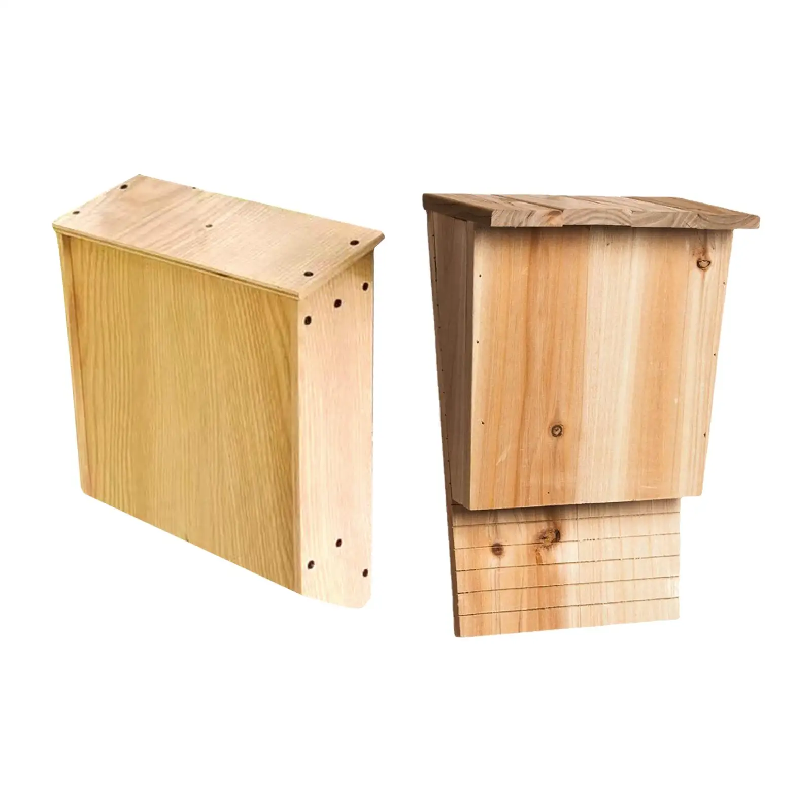 

Bat House Shelter Big box, Wooden Weather Resistant, Easy to Land and Roost