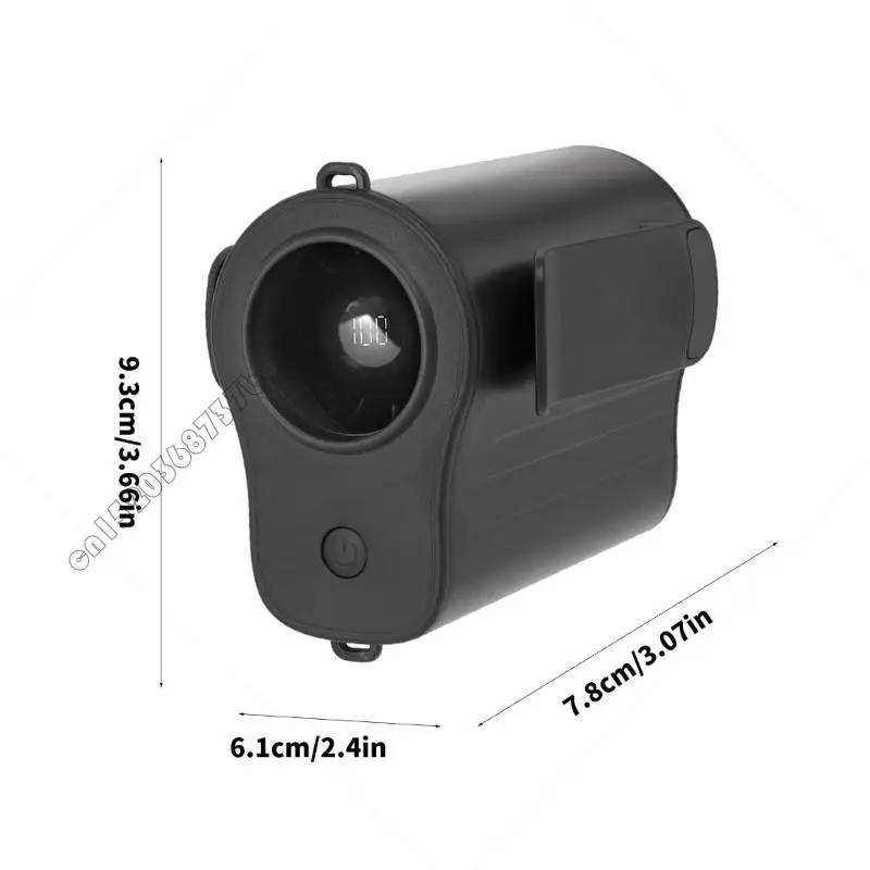 مروحة حزام بلاستيكية 4xfb 4000mAh معجزة مروحة مروحة محمولة على الخصر مروحة مروحة مروحة صغيرة