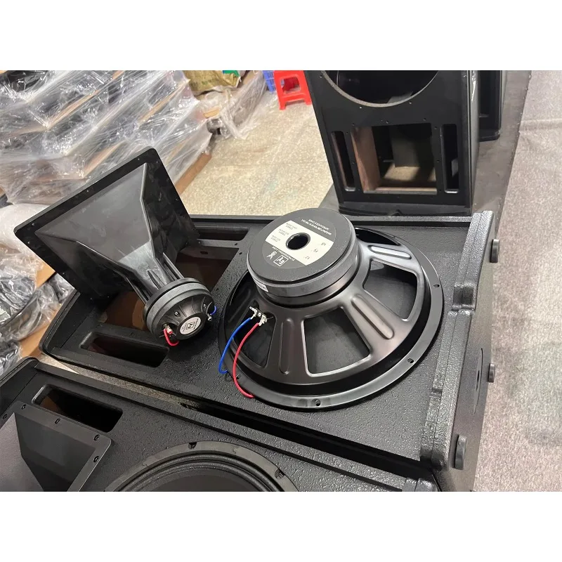 400W 15 Inch Passive Full Range Speaker Professional PA System For Conference Party Karaoke Club Bar Audio Equipment