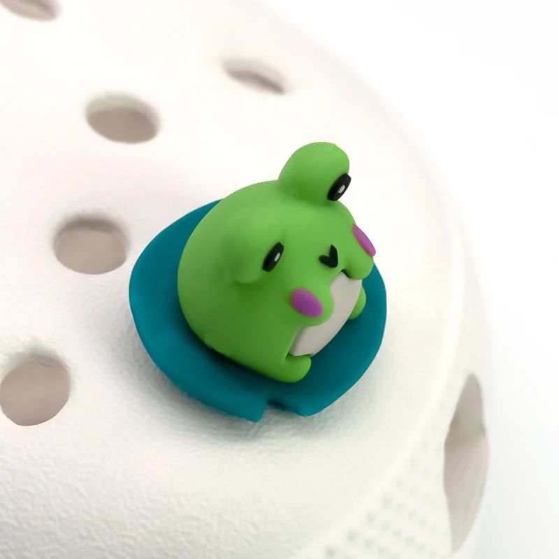1 Stück 3D-Schuhcharms für Kinder, Panda, Katze, Gans, Koala, Tierpins, Niedliche Schuhaccessoires und Dekorationen für Damen und Herren, Clog-Schnallen – Detail 8