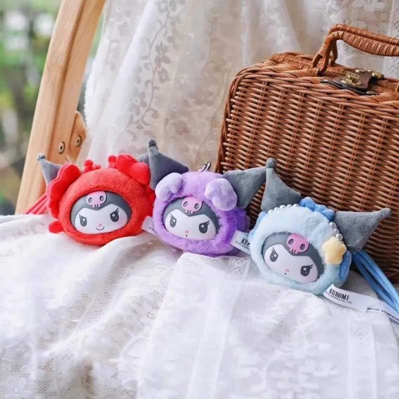 Sanrio Kuromi Zodiac Series Blind Box Cartoon Vinile Face Doll Bag Ciondolo per ragazze Regalo a sorpresa per Natale e Halloween