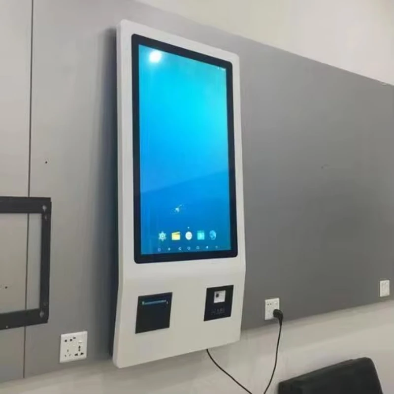 

21.5 Inch Self-service End Point Hospital Queuing Phone Number Inquiry Ic Card Swipe ElectronicClassCard Touch All-in-oneMachine