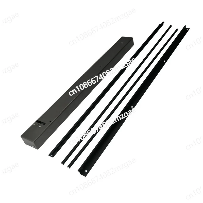 Vertical Lift Sliding Door Track for Cabinet Single Door, Up Down Hanging Cabinet Door Hinge with Soft Close