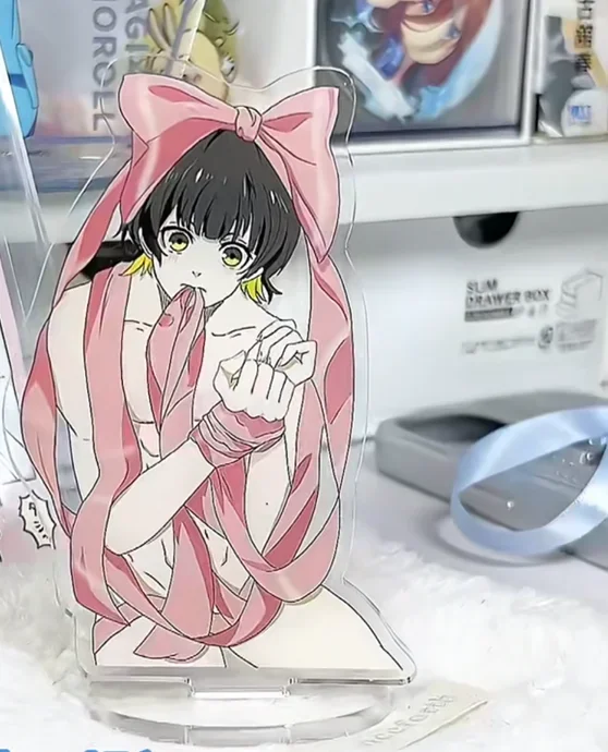 Blue Lock Anime Goods Bachira Meguru Ribbon Binding Acrylic Stand Display Figure Collection Ornament Desk Decoration Accesorios