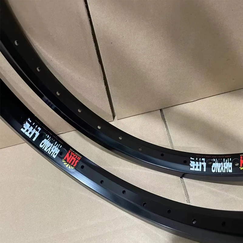 Rower BMX 20-calowe dwuwarstwowe felgi 36 otworów Rower z małymi kołami Rower miejski Pokaż rowerowi Rowerowe felgi anodowane — zdjęcie 6