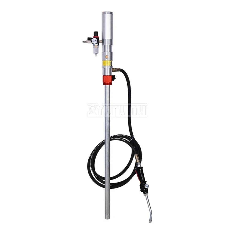 

Pneumatic Refueling Gun 5BAR Gear Oil Filling Equipment Oil Pump Refueling Gun Interface G1/4 Large Barrel 180-200L