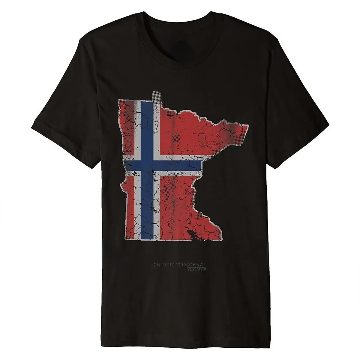 Minnesota Norwegian T Shirt Norway Norge Shirt Gift Brand New Casual Printed Tshirts Funny Tops Shirt for Men Ropa Hombre