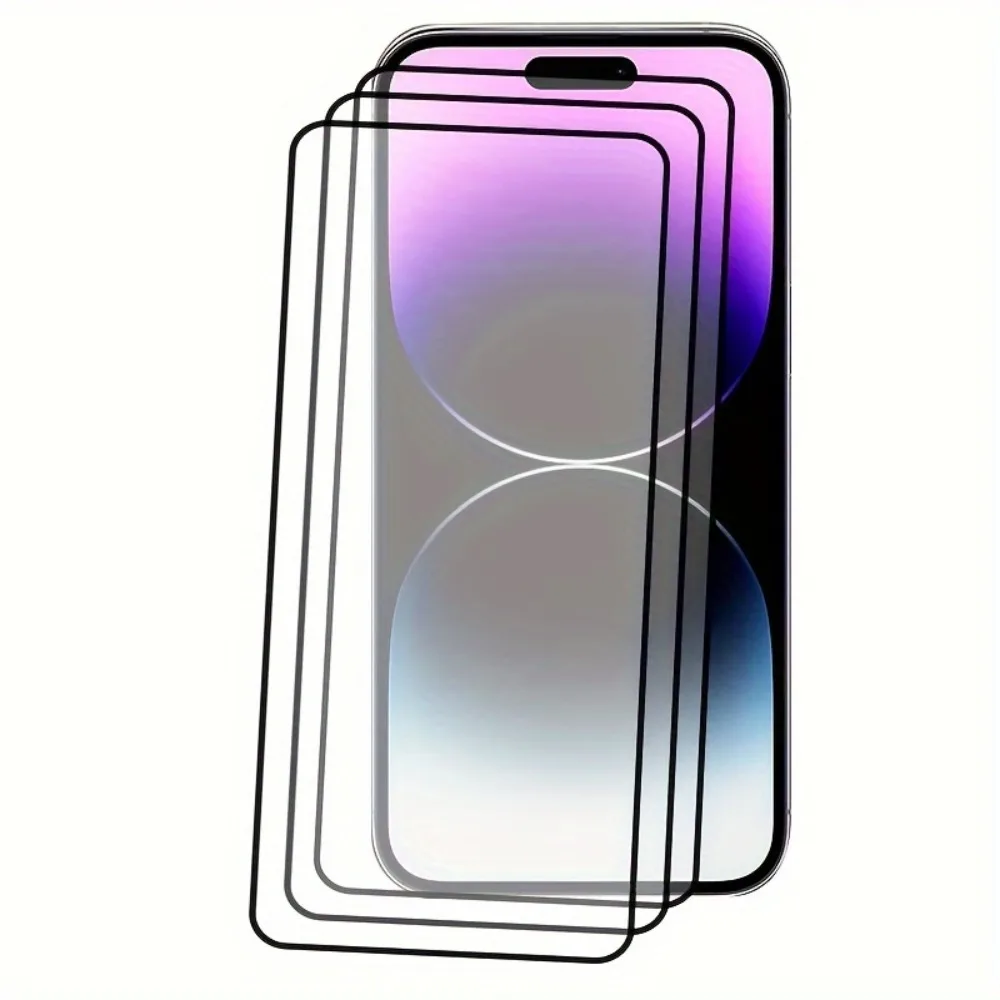 3Pcs Full Cover 9D … - image
