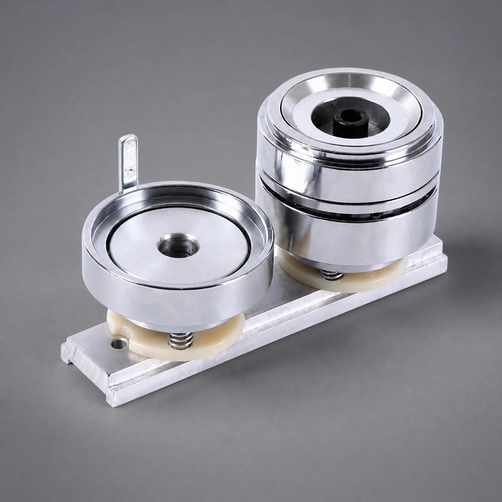 Medallion Making Mold DIY Manual Metal Badge Mold Button Maker with Slide Rail Sturdy for Makers, Small Production Tasks