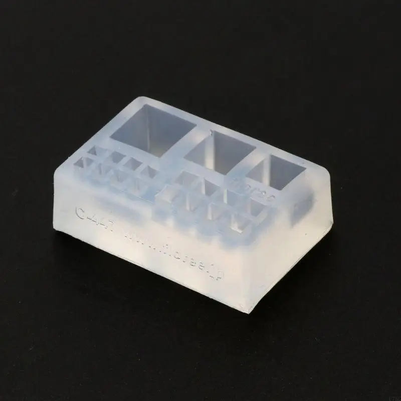 U75C Mini Size Cubic Square Resin Jewelry Mold Earring Necklace Jewelry Making Tools