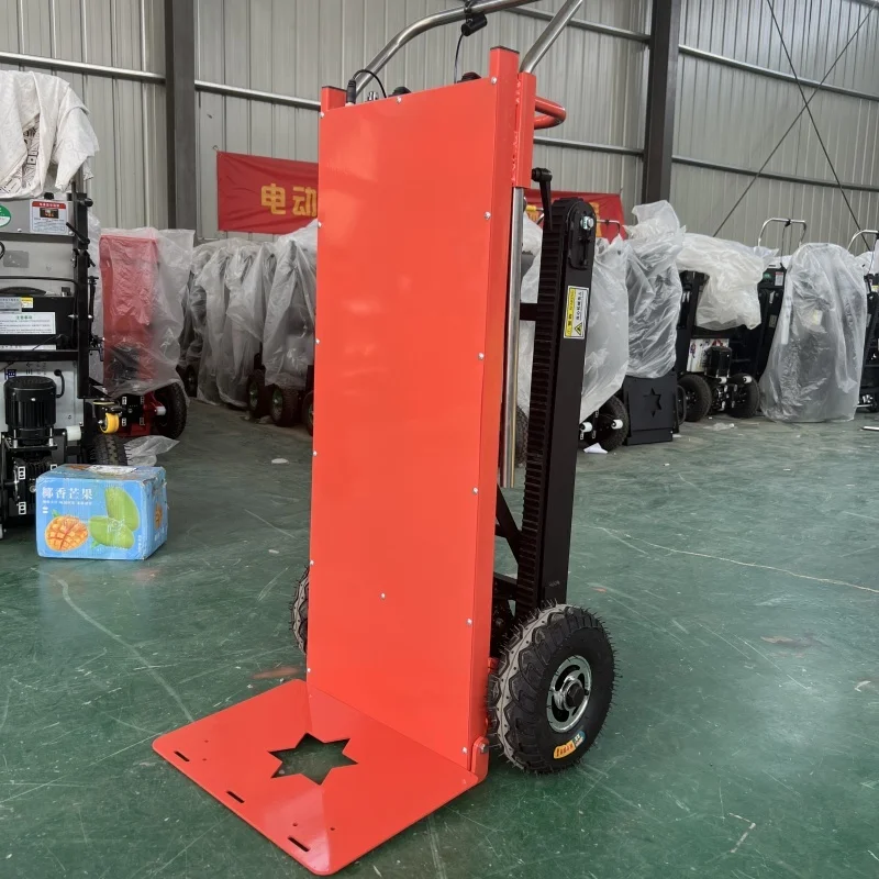 &* For Industrial Silent Iron Steel 2-Wheel Electric Crawler Truck Foldable Automatic Stair Climbing Appliance OEM