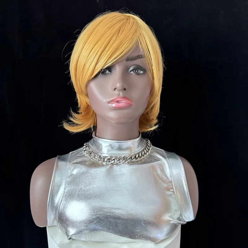 

Leak-Picking Real-Shot Wig Full-Head Wig A Single Inventory Has Been Cleared off the Shelves：Link 14