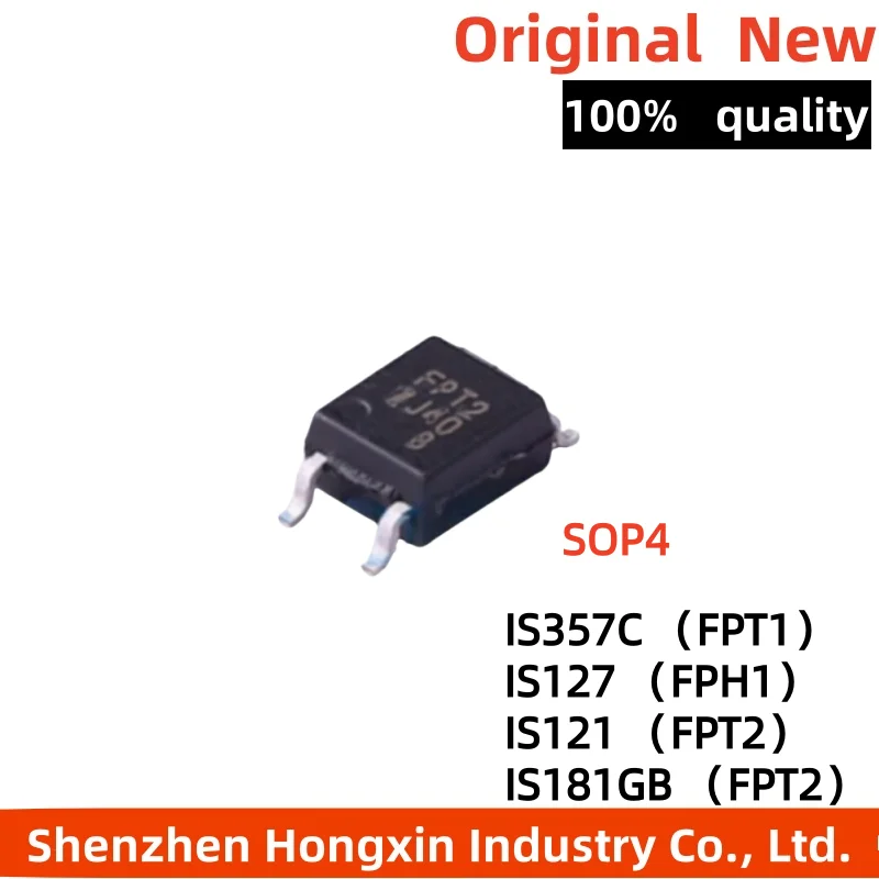 10 Buah IS357C FPT1 IS127 FPH1 IS121 FPT2 IS181GB FPT2 SOP4 SMT Optocoupler Isolator