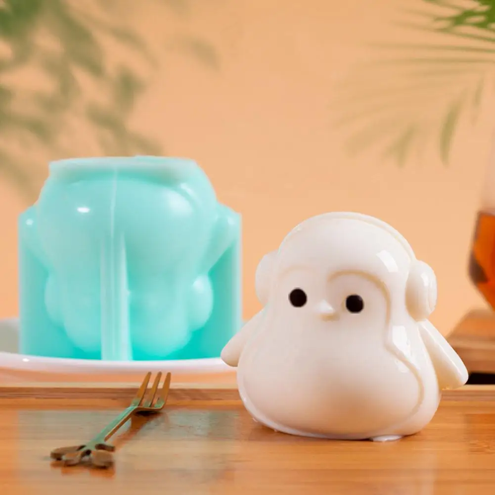 Cute Rabbit Cake Mold Silicone Mould DIY Candle Mold Cat Cake Pudding Molds Cake Chocolate Dessert Mould Candle Making Supplies