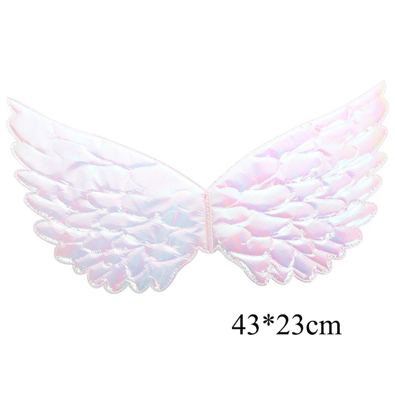 Cute Unicorn Theme Wings Rainbow Little Girls Angel Wings Baby Shower Kids Birthday Party Decoration Prom Performance Cosplay