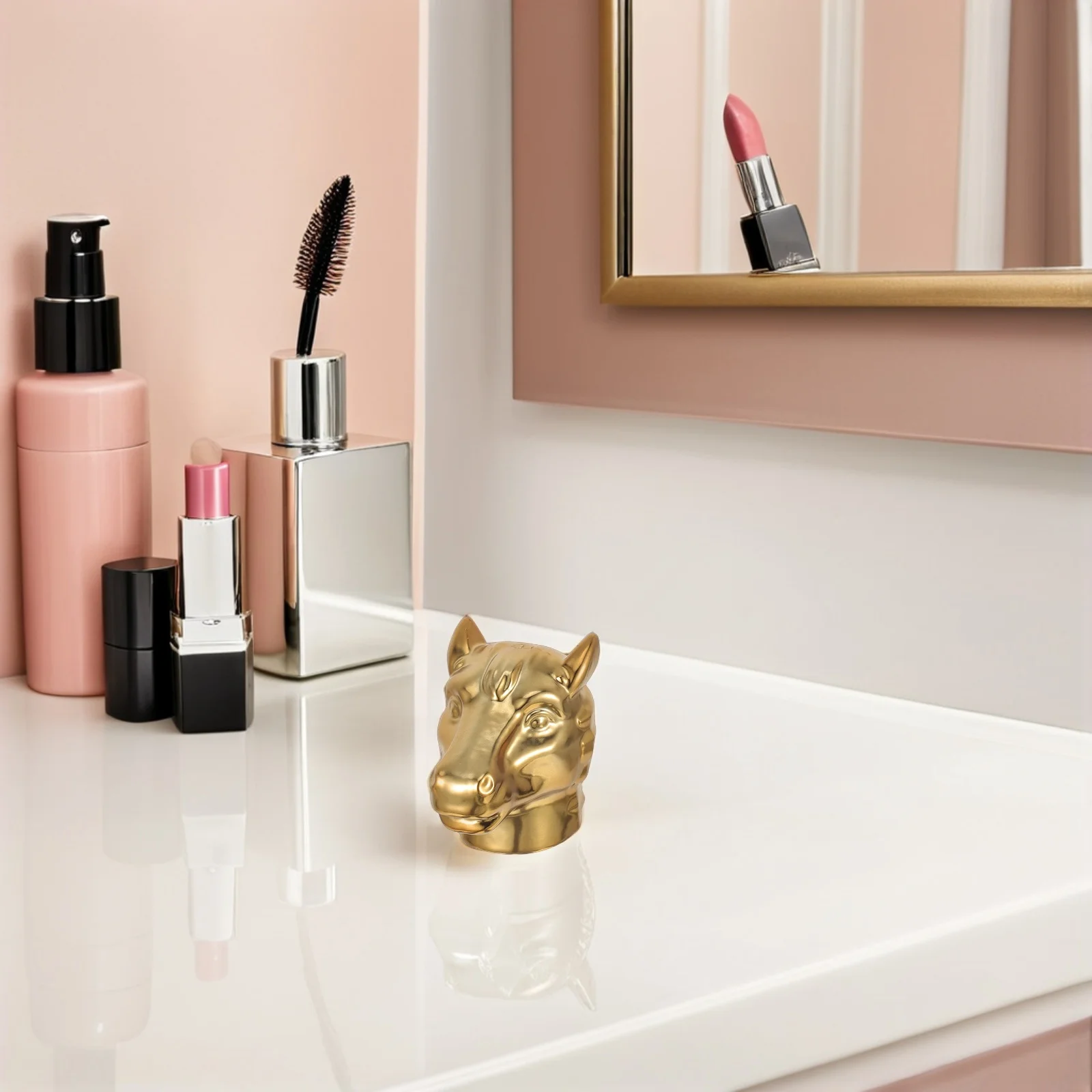 5Pcs Horse Zodiac Perfume Bottle Cap Stylish Decorative Accessory Universal Fit Fresh Look Gift 2026 Year of The Horse