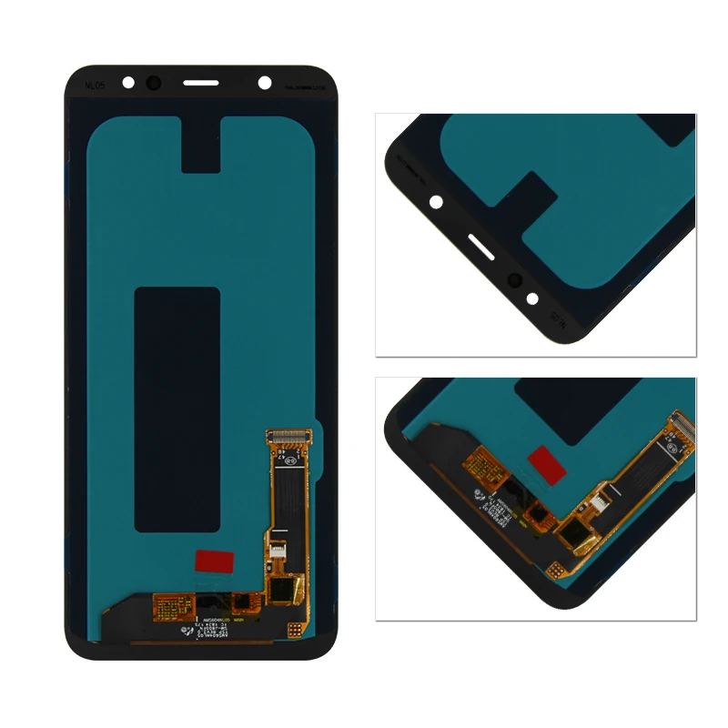 New For Samsung Galaxy A6 Plus LCD Display  No frame J8 Plus Touch Screen For Samsung A605 A6+ A8+ Digitizer SM-A605FN