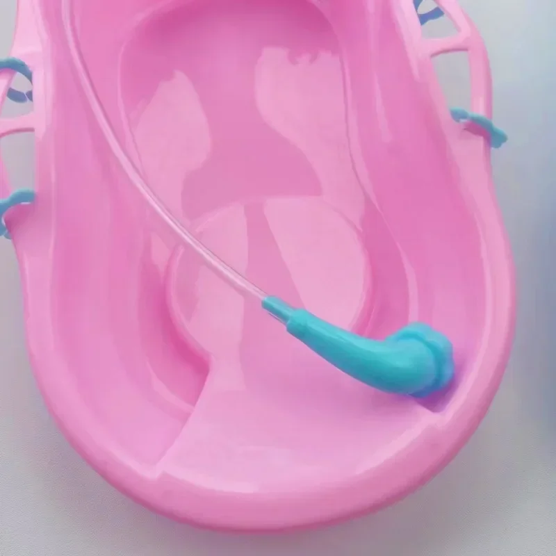 Jouet de baignoire en plastique pour bébé, baignoire à beurre, petites baignoires pour enfants, simuler chaque famille, maison de jeu pour filles, jouet