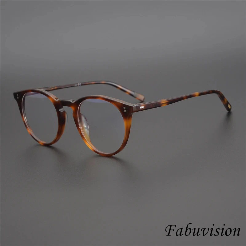 OV5183 Women Men Vintage Eyeglass Frames Round Retro Optical Computer Prescription Glasses Frame Fashion Eyewear in Trend