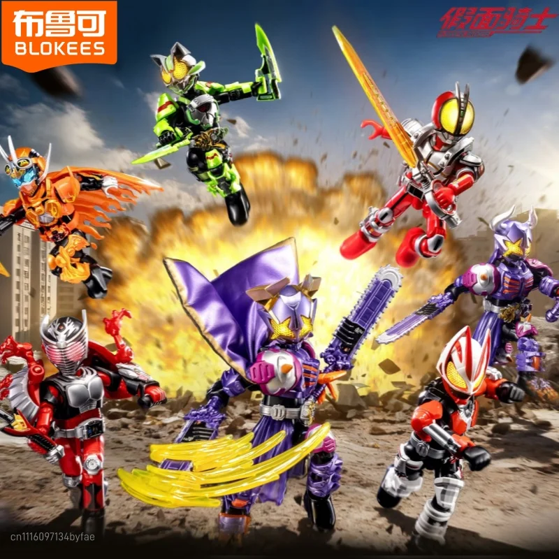 blokees-カーマンライダー-ビルドブロック-マンシャイニングエディション-1st-バッファ・テイリ・ゴッチャード-組み立てモデル-デスクトップオーナメント-おもちゃ-ギフト