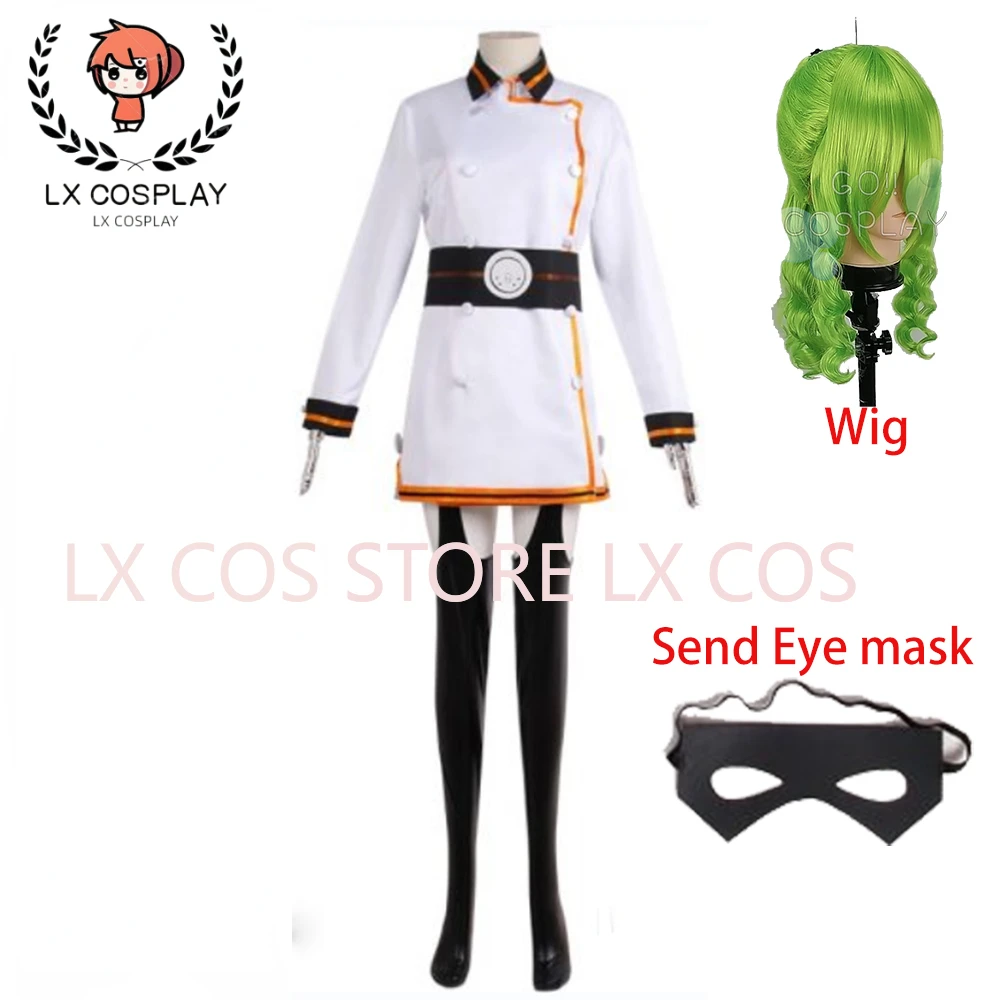 

Anime World Heroes Mission Burnin Moe Kamiji Cosplay Costume Cos Clothes