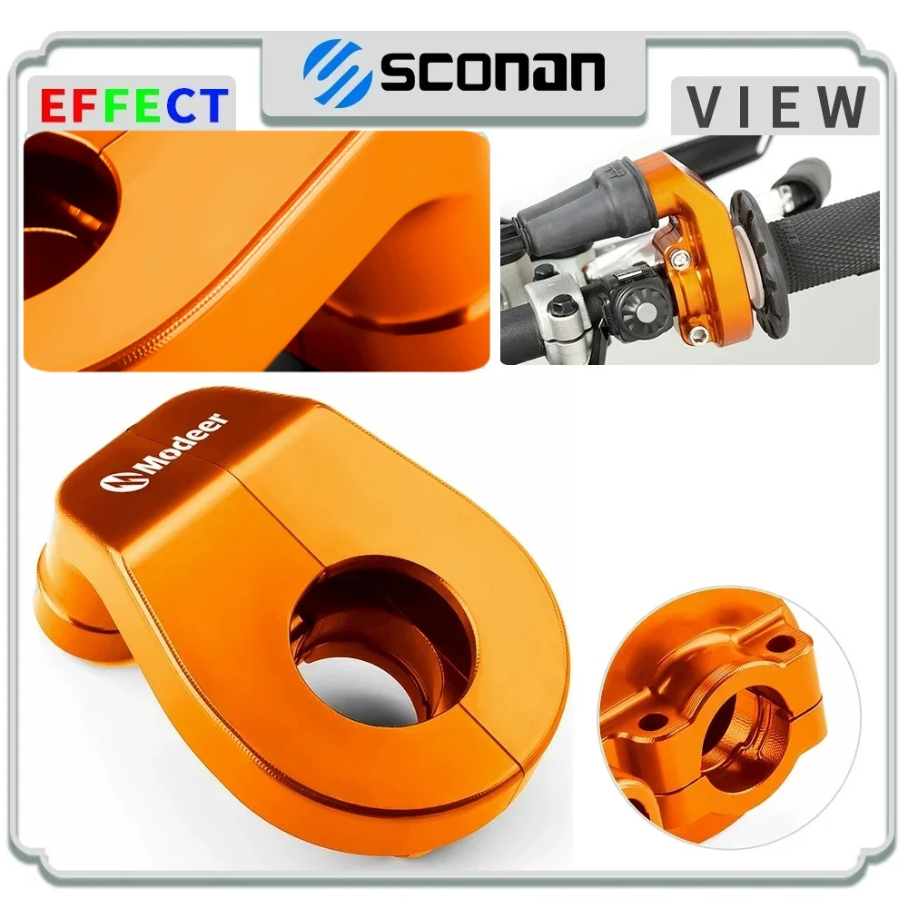 For 150 250 300 EXC TPI SIX DAY 350 450 500 EXC-F SX-F XC-F XC-W Motorcycle Accessories Aluminum Control Throttle Housing Base