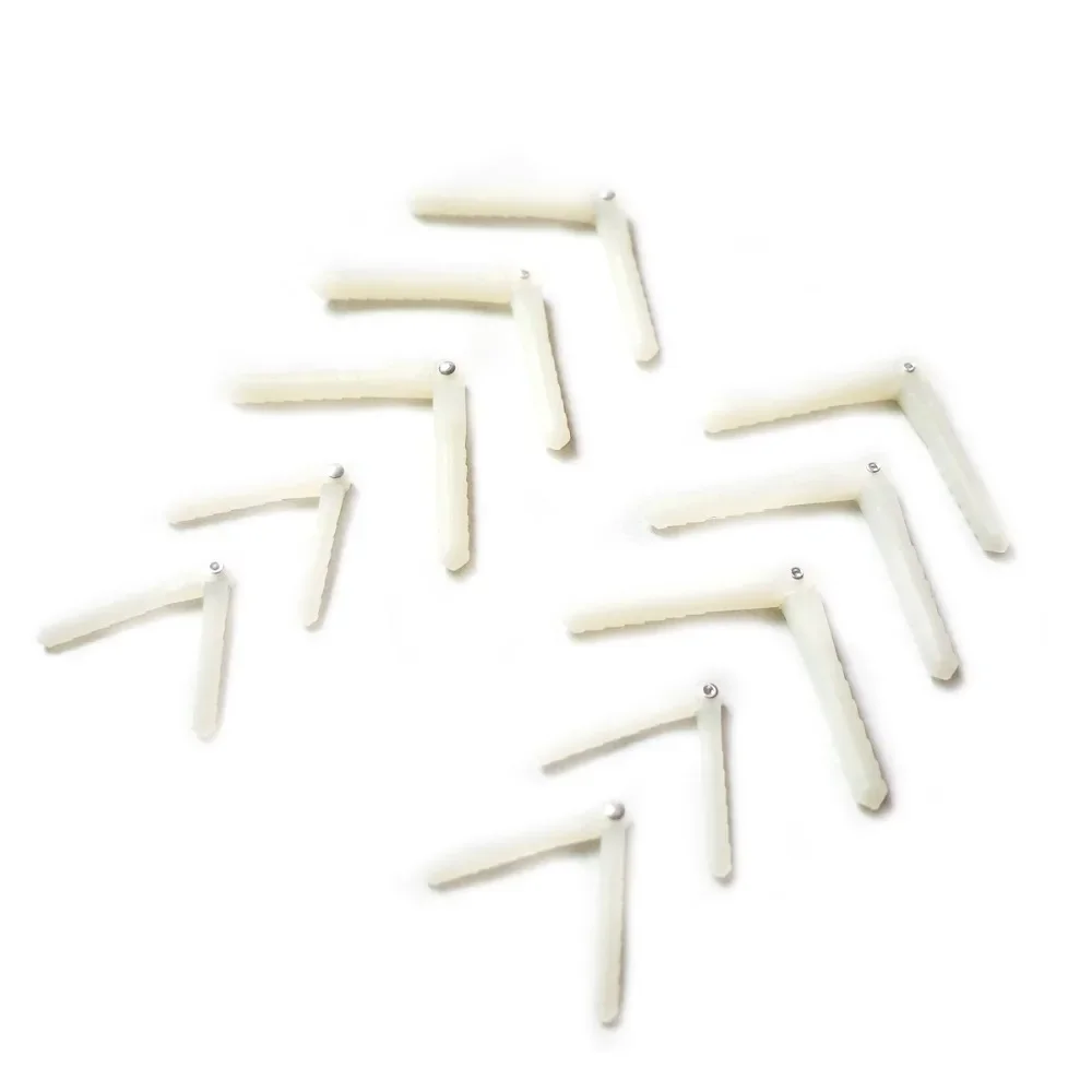 

10 шт. пластиковый шарнир диаметром 2,5 мм x L48 мм/4,5 мм x L67 мм для модели радиоуправляемого самолета