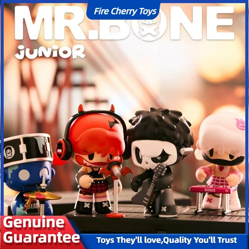 

Original Mr.Bone Junior2 Live In A Zombie World Series Blind Box Mini Action Figure Cartoon Decor Pvc Model Toys Kids Fun Gifts