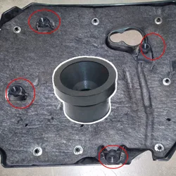Diesel Engine Top Cover Grommet Rubber Buffer Mount Bush For Volvo C30 S40 V50 C70 V70