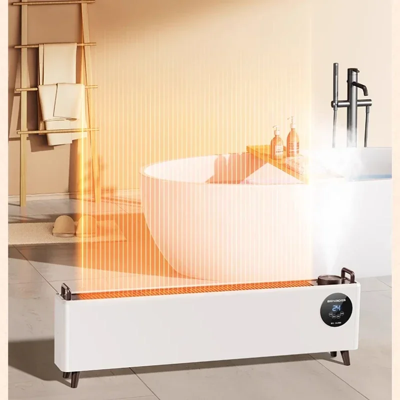 Heater, household winter energy-saving humidifier, electric heating floor heater