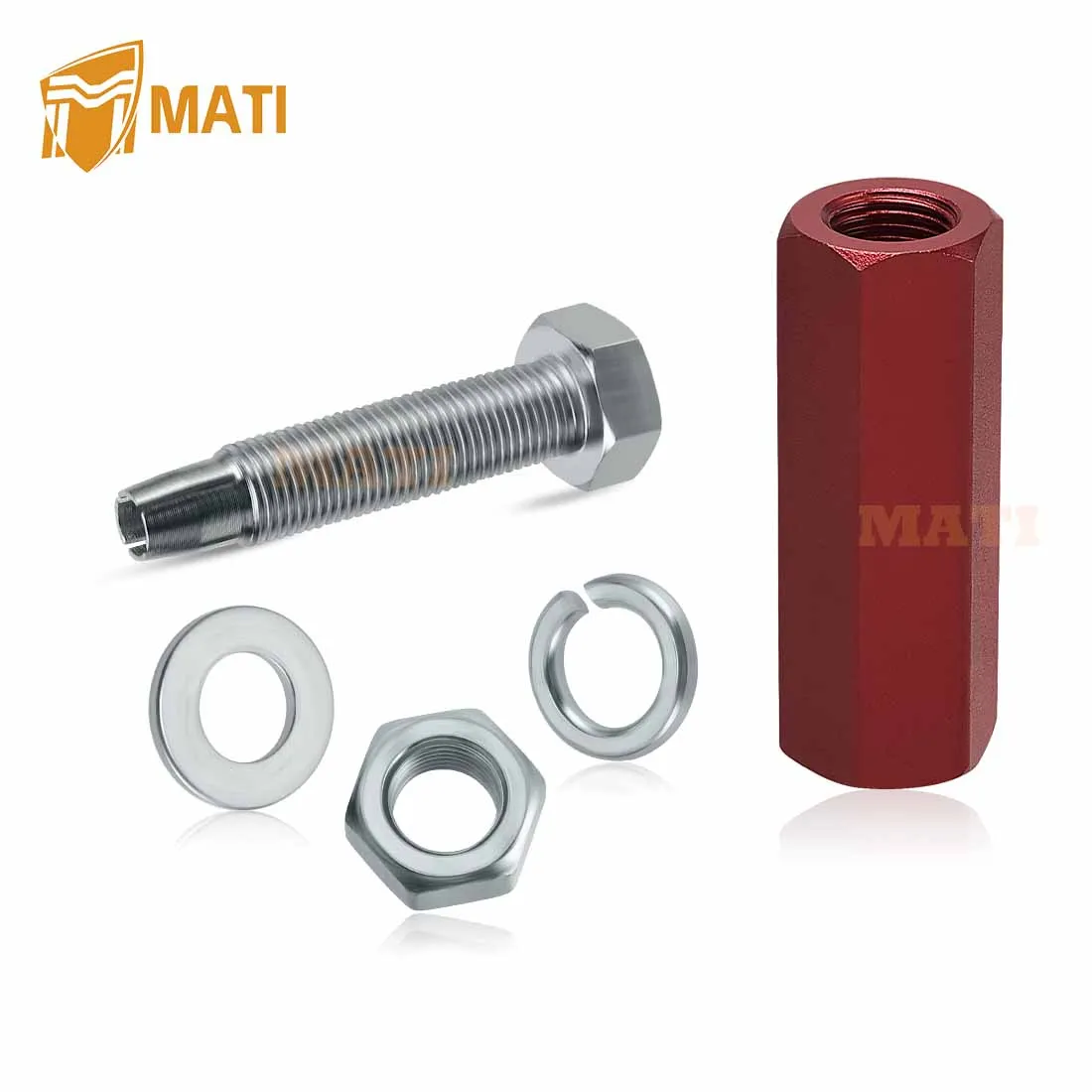 

M MATI Quick Release Flag Pole Holder Silver Black Red Blue Hold 1/4 '' Flag Poles for ATV UTV Motorcycle Dirt Bike All Year
