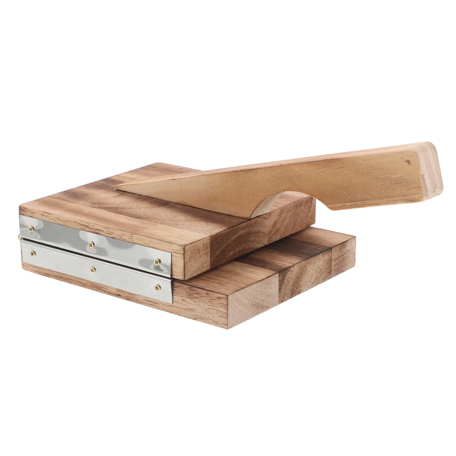 

Wooden Dumpling Skin Maker Press Tool Stainless Steel Manual Dough Press Mould For Chinese Dumpling Pie Tortilla Kitchen